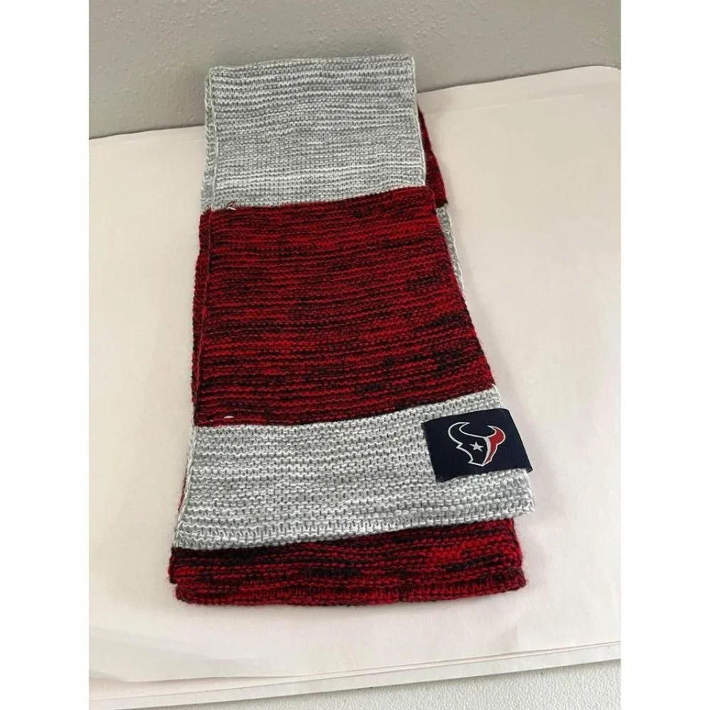Texans infinity knitted scarf